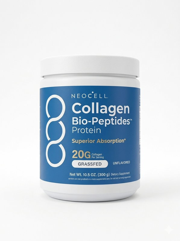 Biopéptidos de colágeno en polvo