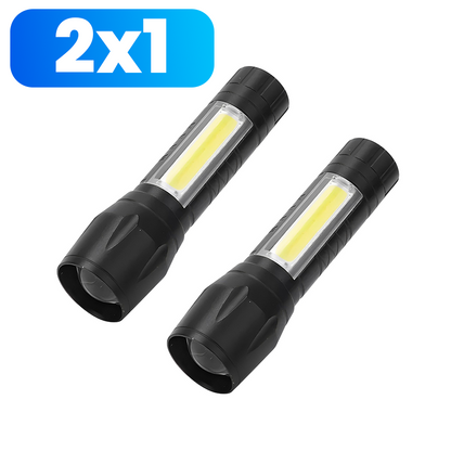 2X1🔥 Linterna Táctica de grado Militar Recargable
