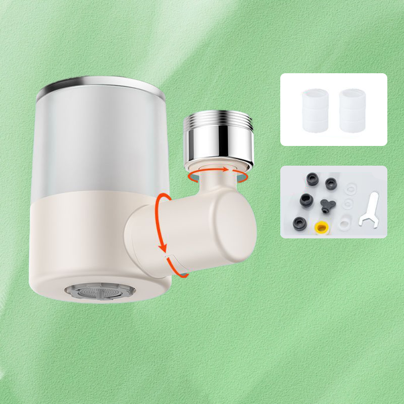 Purificador de agua para grifos domésticos de acero inoxidable sin instalació