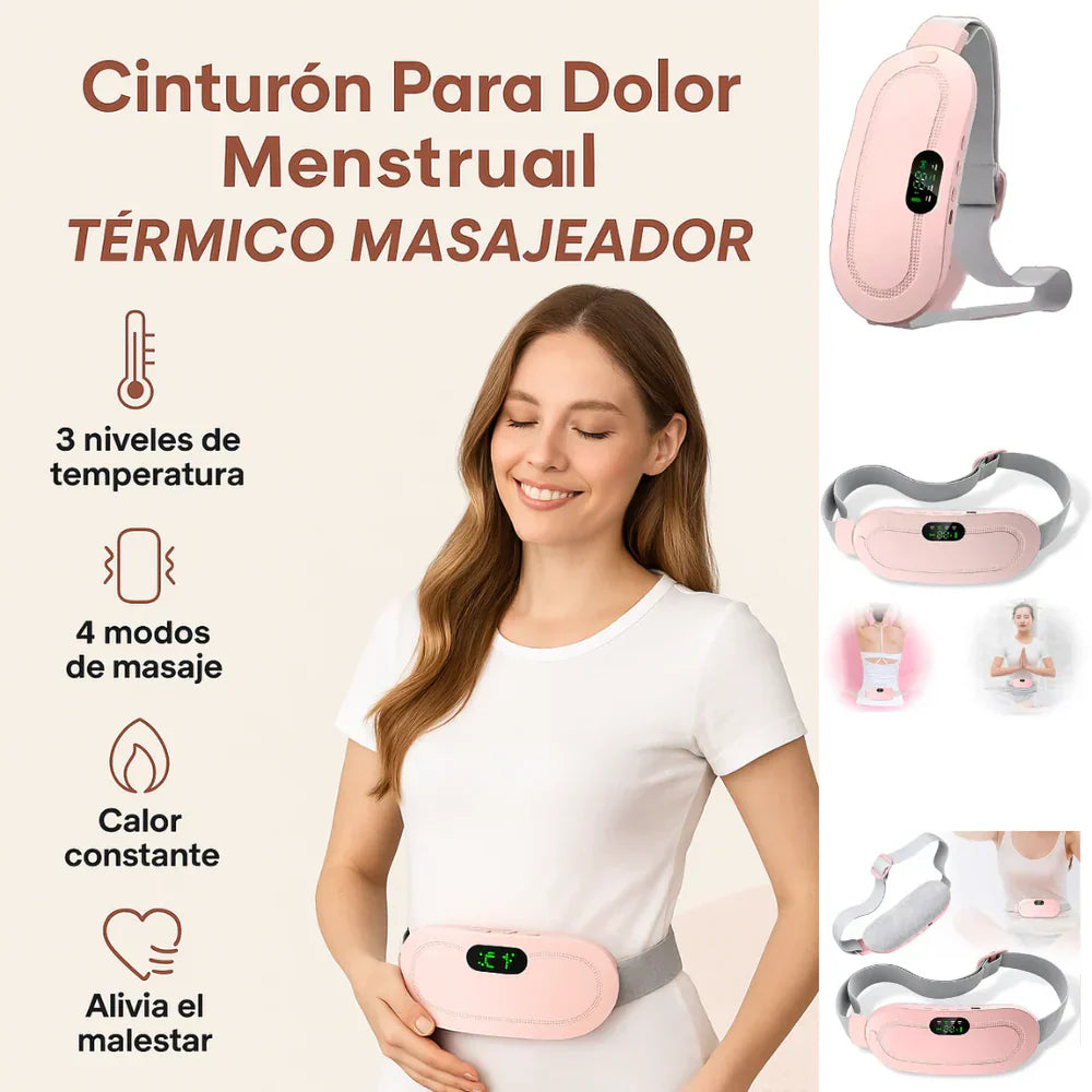 Cinturón Para Cólicos Menstruales Alivia el Malestar