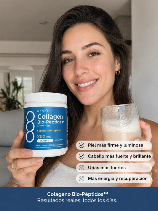 Biopéptidos de colágeno en polvo