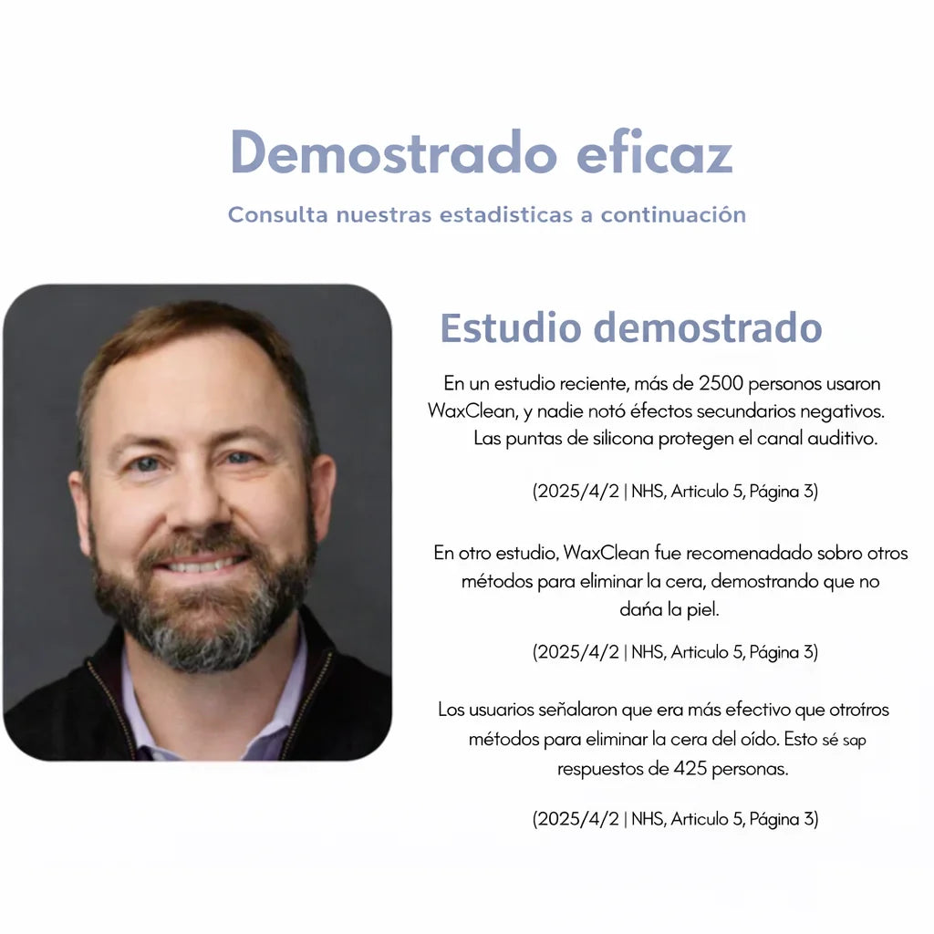 Limpieza de oídos inteligente con tecnología avanzada – WaxClean™