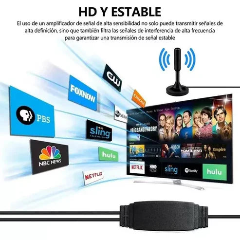 Disfruta de canales Full HD sin pagar mensualidades