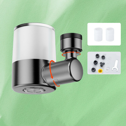 Purificador de agua para grifos domésticos de acero inoxidable sin instalació