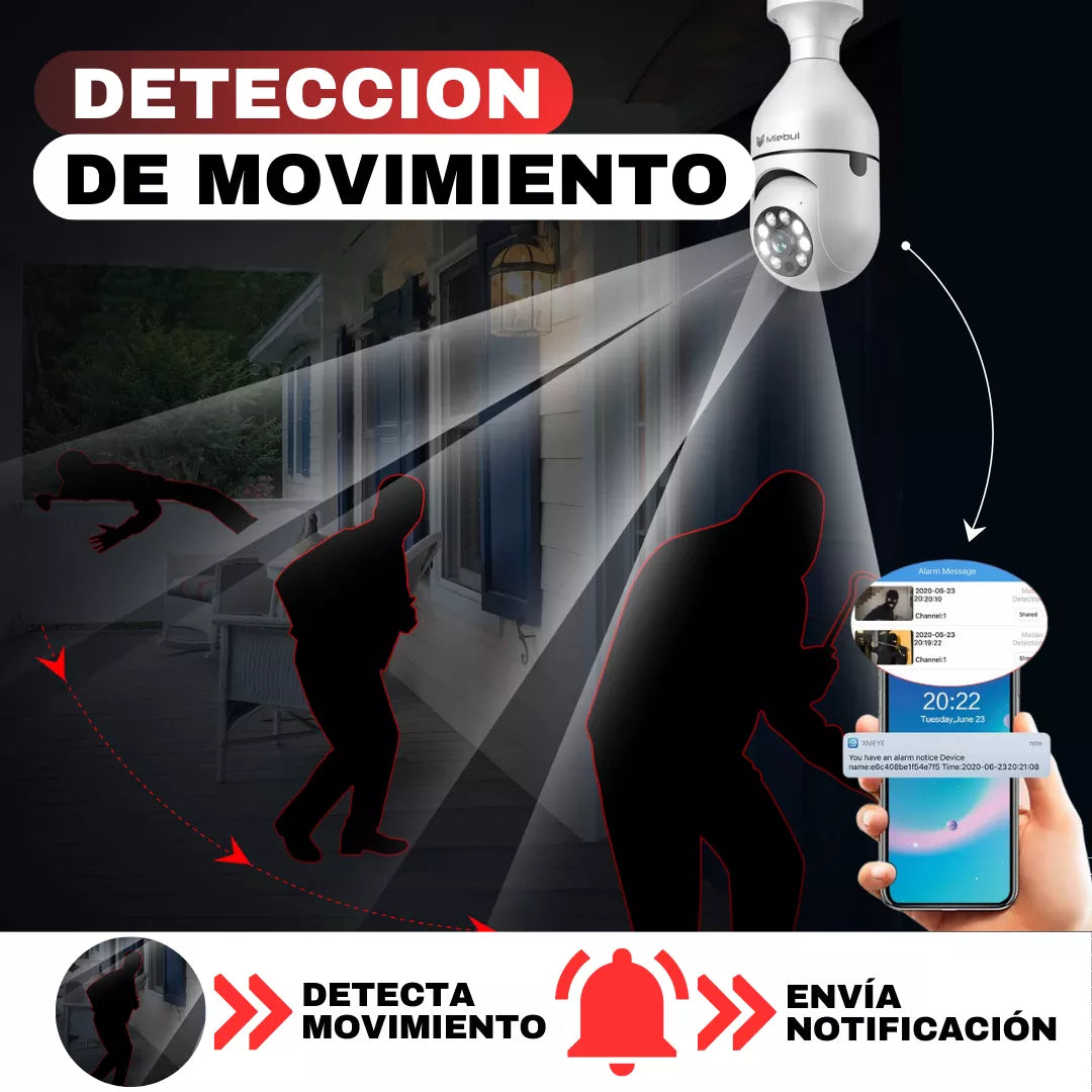 Cámara de Seguridad ORIGINAL + Memoria de 32 GB GRATIS